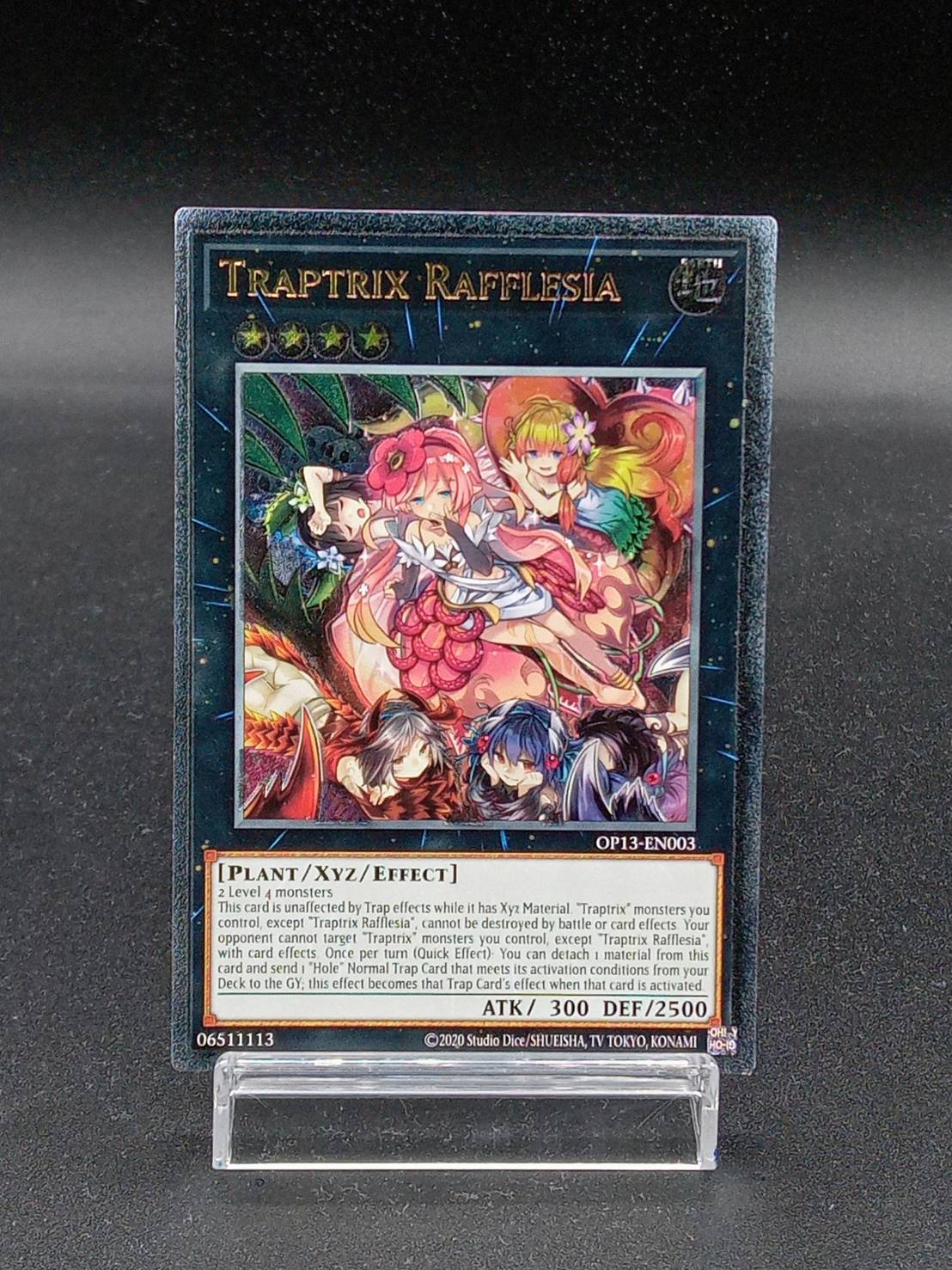カードショップグラン Traptrix Rafflesia /フレシアの蟲惑魔【レリーフ】[B/OP13-EN003]