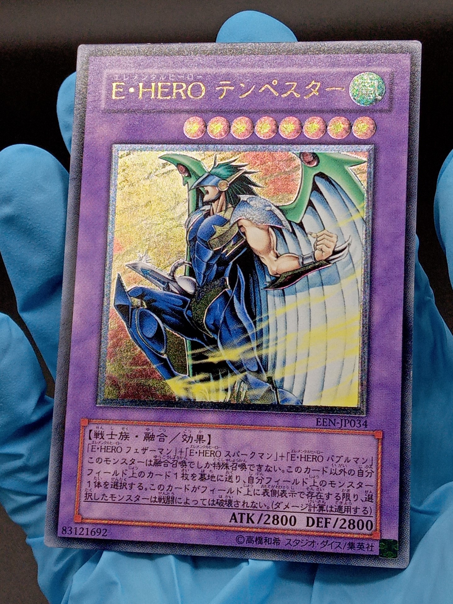 PSA10 遊戯王 E・HEROテンペスター レリーフ アルティメット 激安